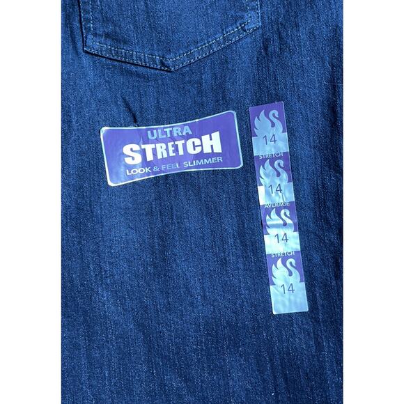 Gloria Vanderbilt Amanda Jeans Womens Size 14 Classic Tapered‎ Leg NWT - Picture 6 of 9